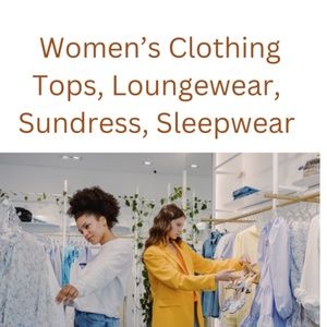 Women’s clothing sign